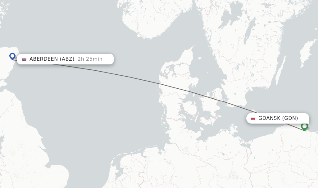 Direct Non Stop Flights From Gdansk To Aberdeen Schedules 3261