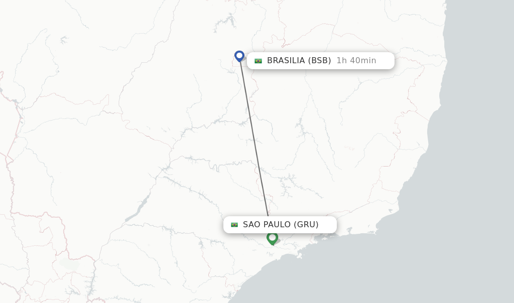 Flights to Sao Paulo, Brazil (GRU)