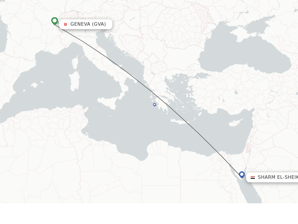 Direct (non-stop) Flights From Geneva To Sharm El Sheikh - Schedules ...