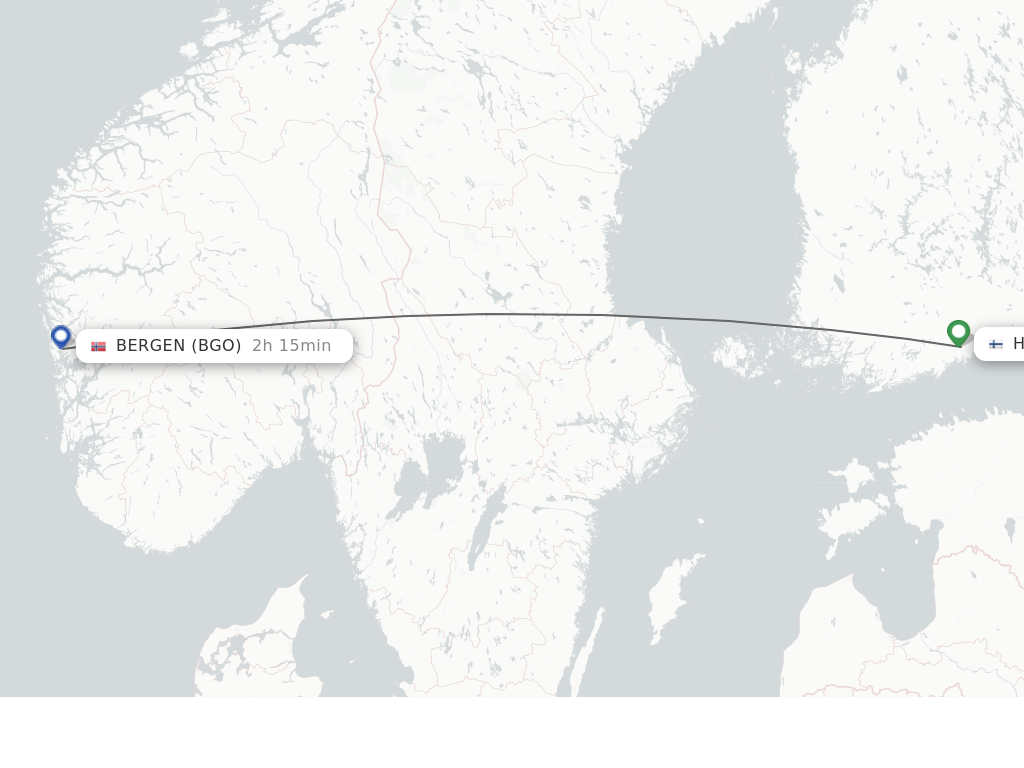 Direct Non Stop Flights From Helsinki To Bergen Schedules 3841