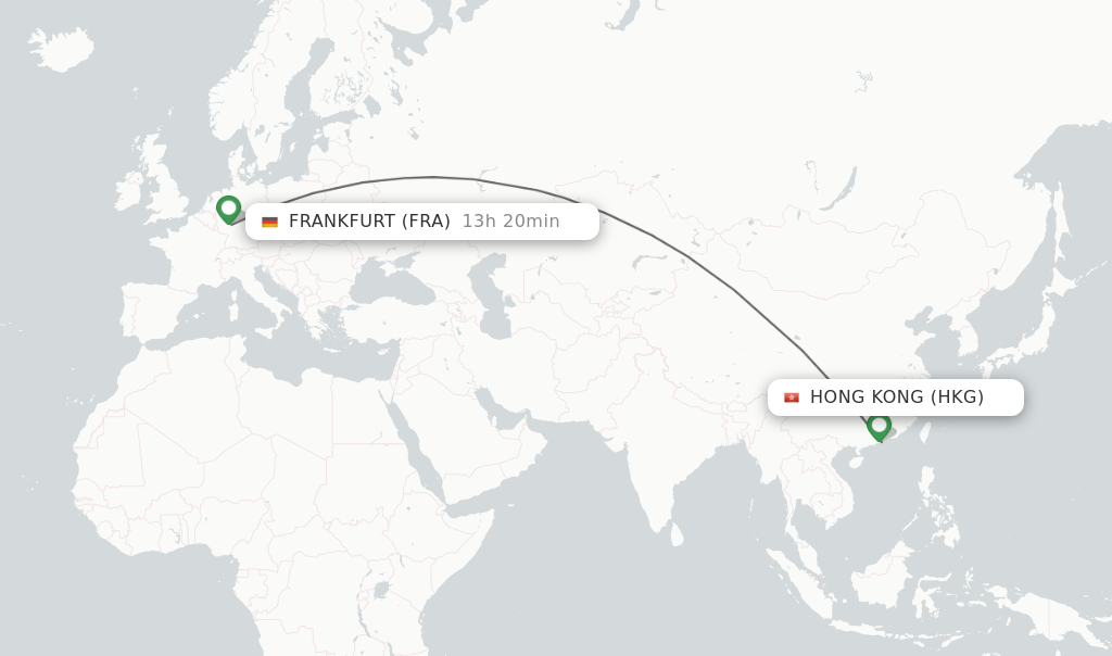 Direct Non Stop Flights From Hong Kong To Frankfurt Schedules 8480