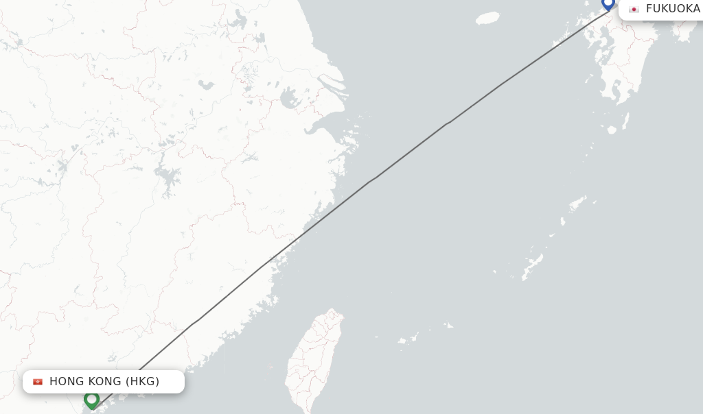 Direct Non Stop Flights From Hong Kong To Fukuoka Schedules 6597