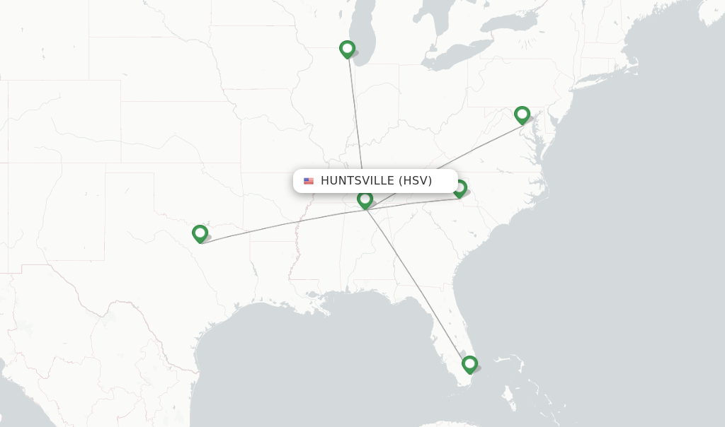 American Airlines flights from Huntsville HSV FlightsFrom