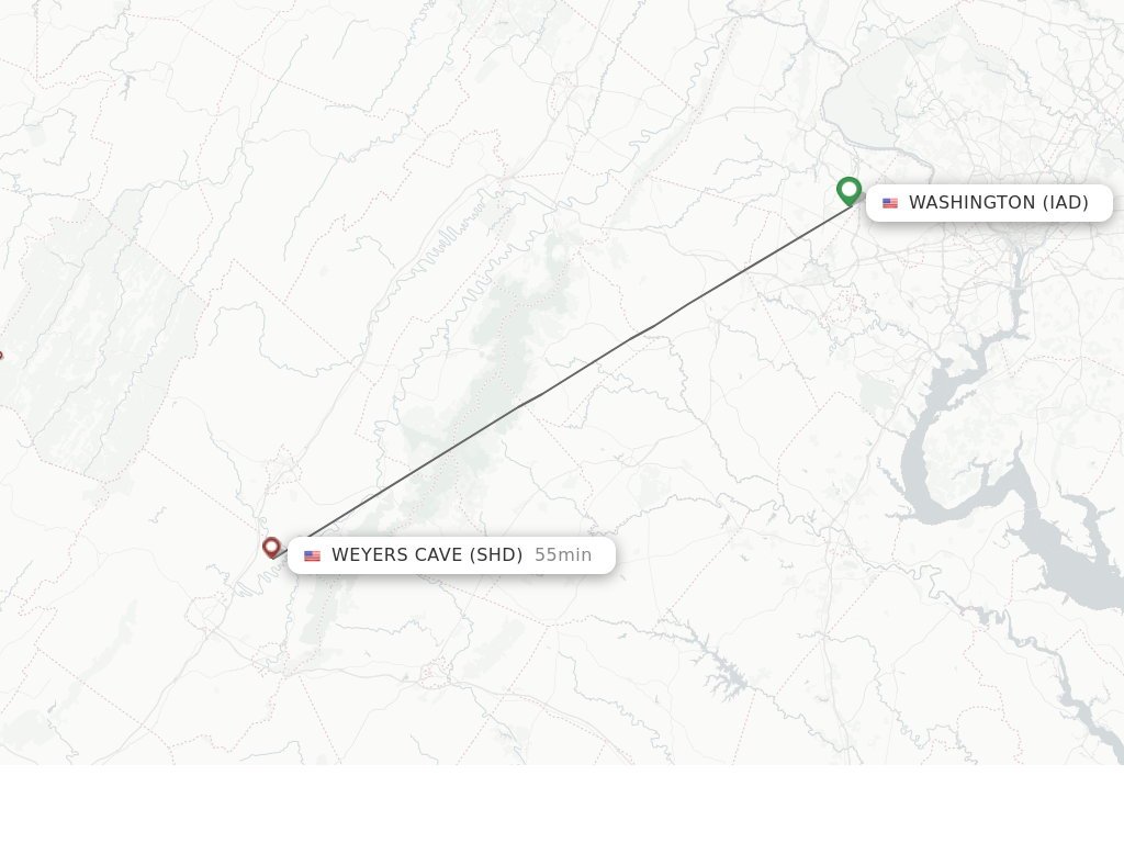 Direct Non Stop Flights From Dulles To Staunton Schedules 6365