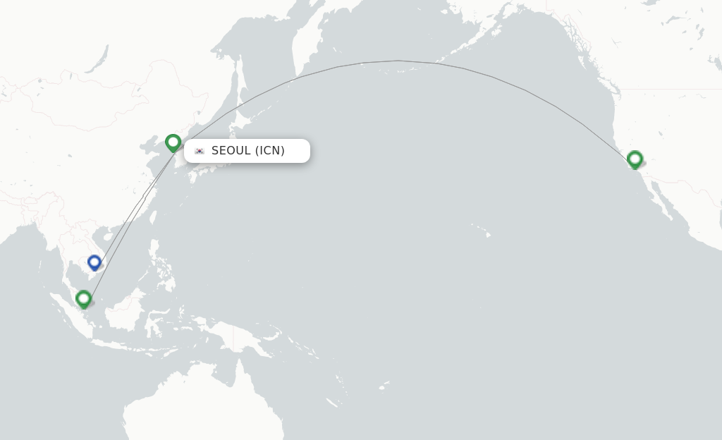 Perimeter Aviation flights from Seoul, ICN - FlightsFrom.com