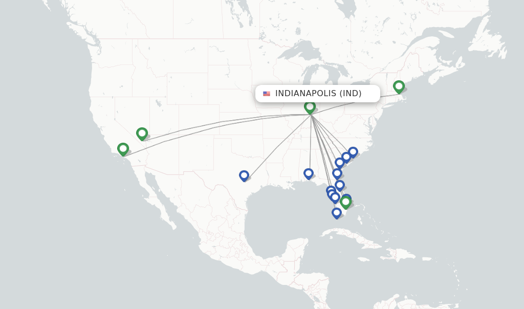 round trip flight indianapolis to tallahassee