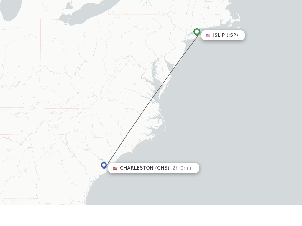 Direct Non Stop Flights From Islip To Charleston Schedules 5344