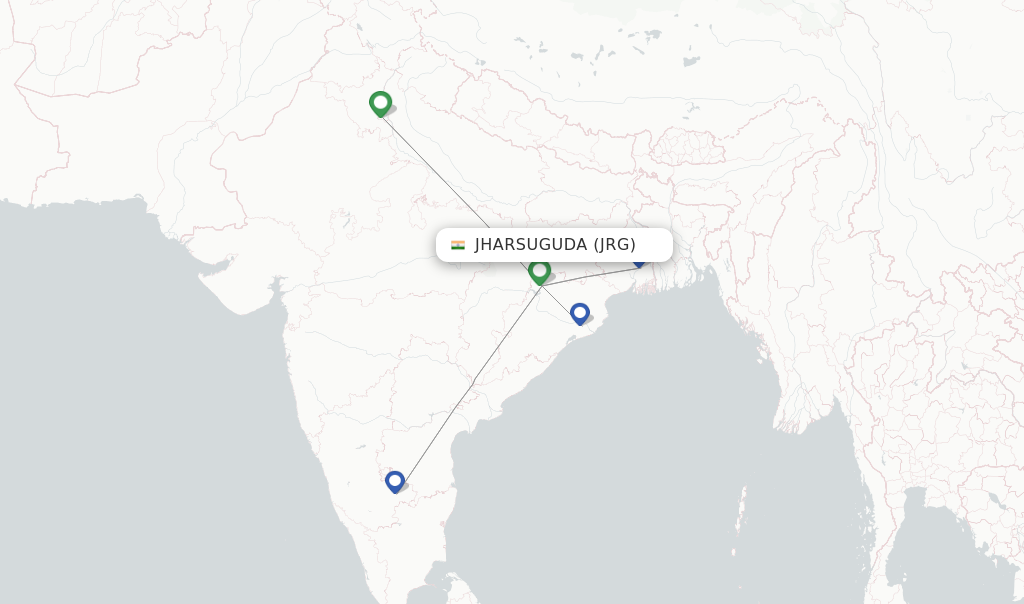 Direct (non-stop) Flights From Jharsuguda To Bhubaneswar - Schedules ...