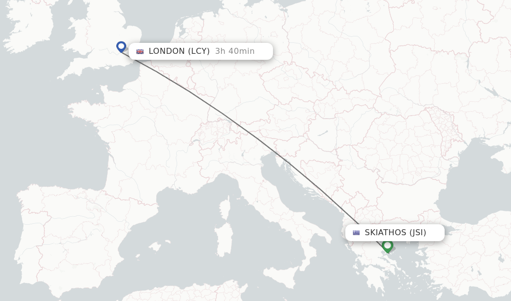 Direct Non Stop Flights From Skiathos To London Schedules 6585