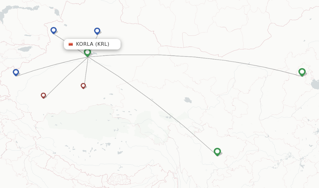 China Southern flights from Korla, KRL - FlightsFrom.com