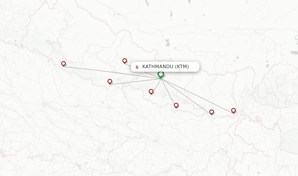 Yeti Airlines flights from Kathmandu, KTM - FlightsFrom.com