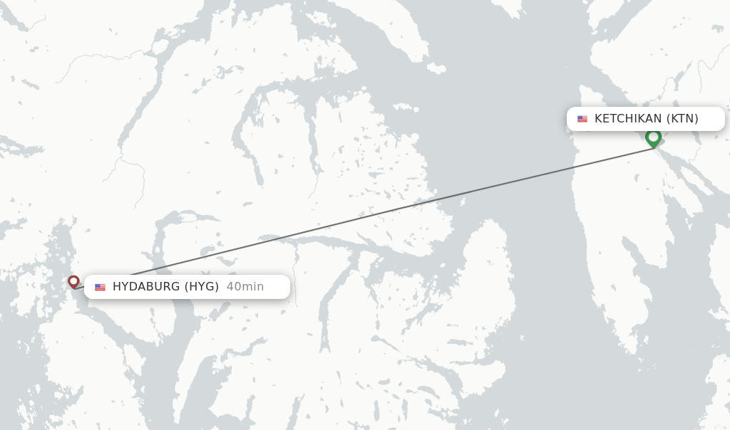 Direct Non Stop Flights From Ketchikan To Hydaburg Schedules