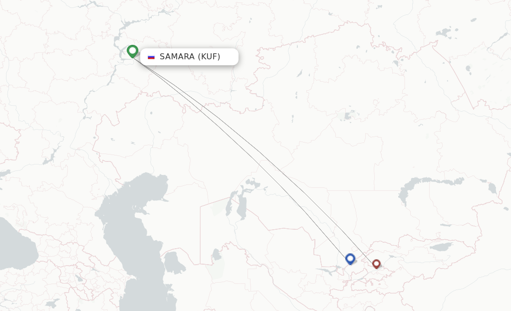 Uzbekistan Airways flights from Samara, KUF - FlightsFrom.com