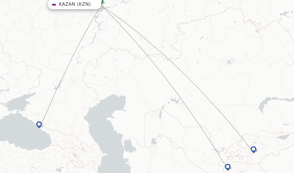 Ural Airlines flights from Kazan, KZN - FlightsFrom.com