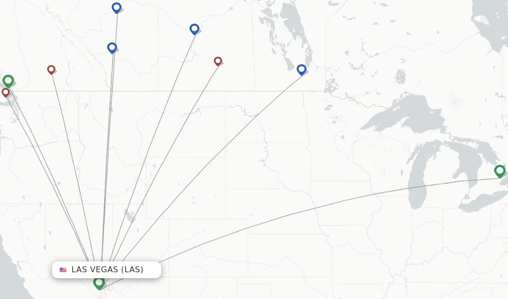 las vegas airport southwest airlines map