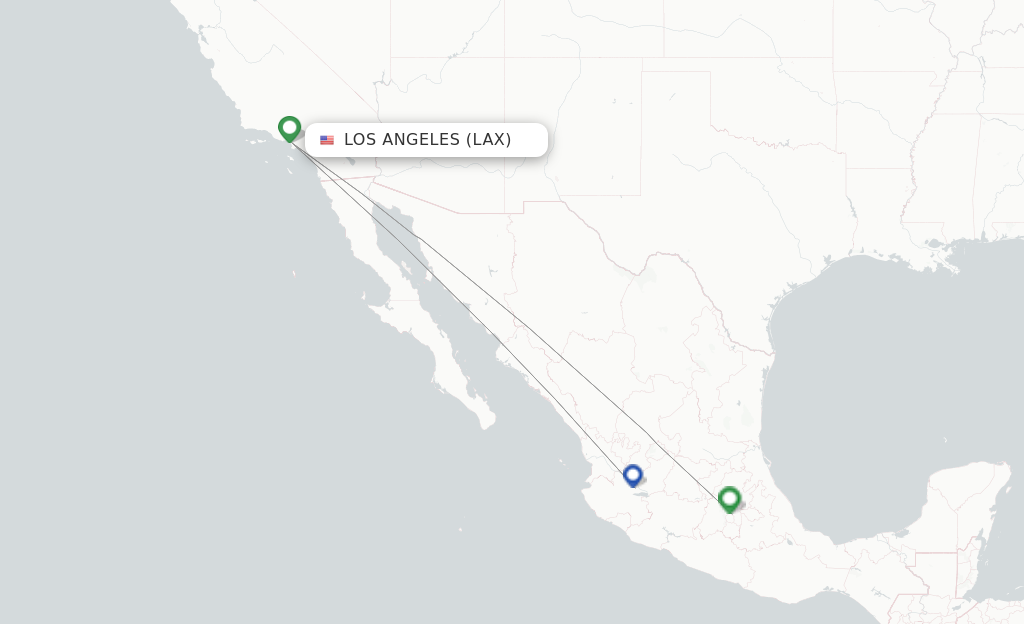 flights lax to playa del carmen