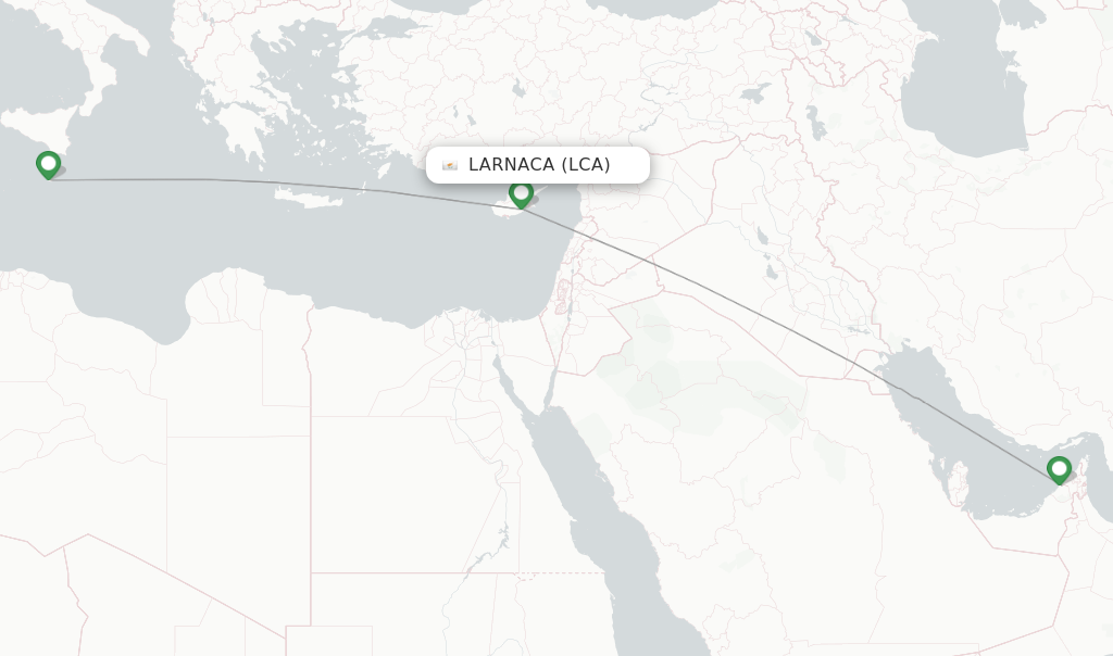 Emirates Flights From Larnaca, LCA - FlightsFrom.com