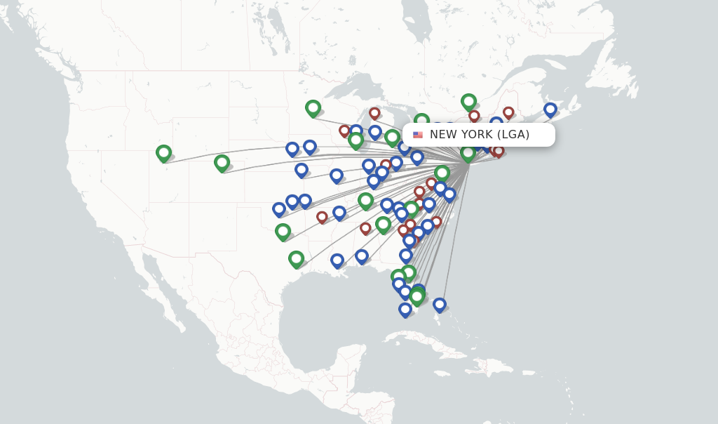 Delta flights from New York LGA FlightsFrom