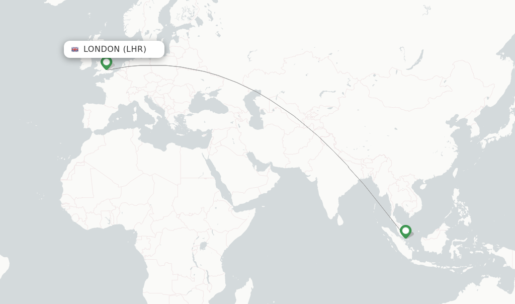 Singapore Airlines flights from London LHR FlightsFrom