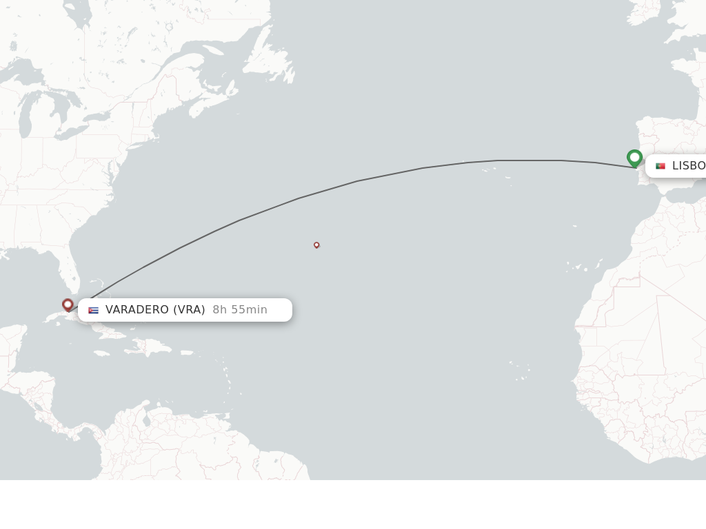 Direct Non Stop Flights From Lisbon To Varadero Schedules 4647