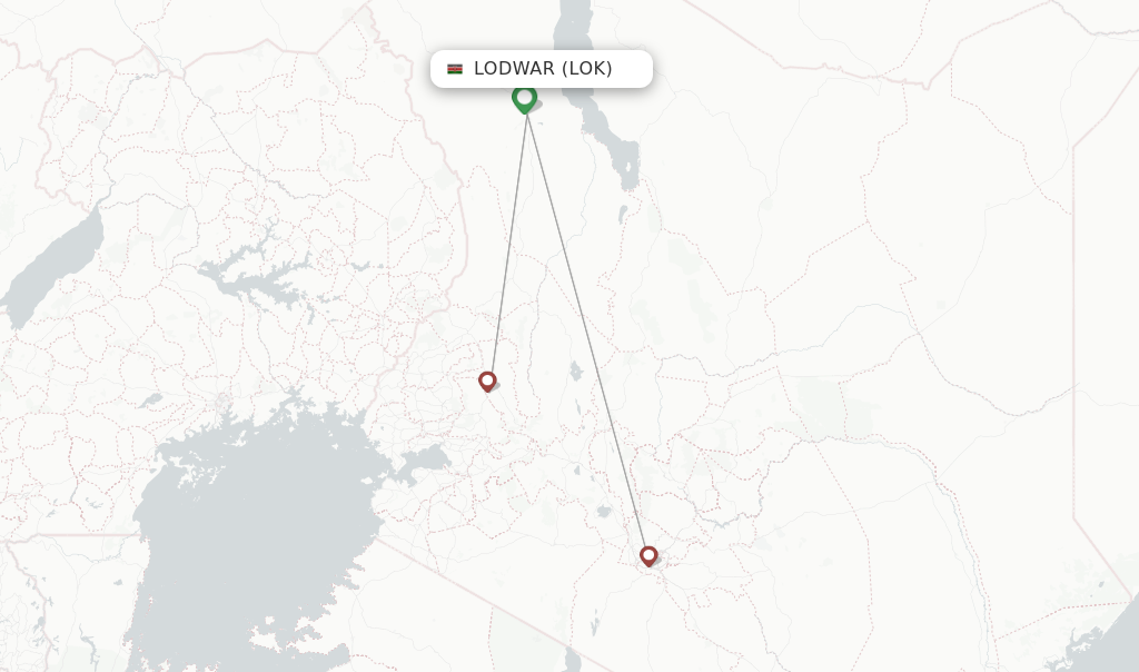 Skyward Express flights from Lodwar, LOK