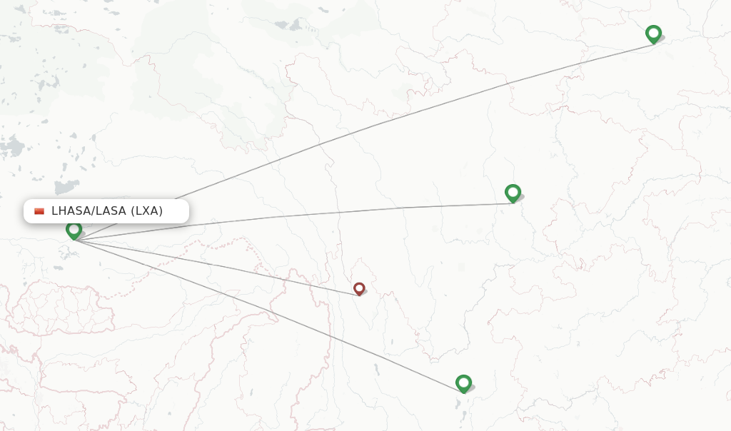 China Eastern flights from Lhasa/Lasa, LXA - FlightsFrom.com