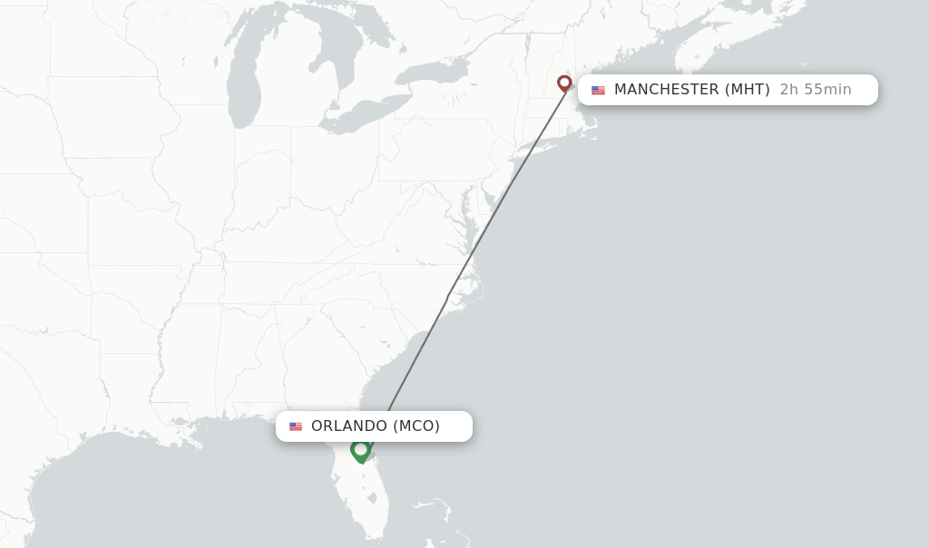 Mco to bwi sales one way