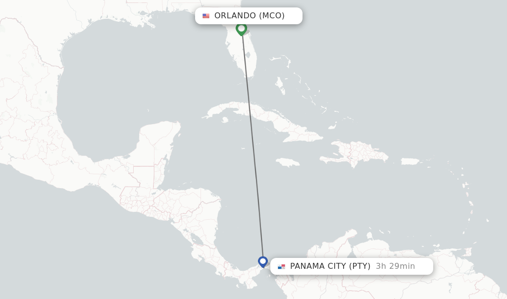 Orlando To Panama City Florida