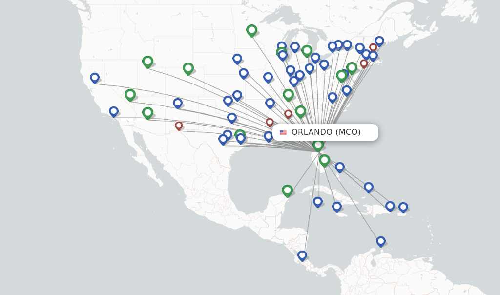 Southwest flights from Orlando, MCO