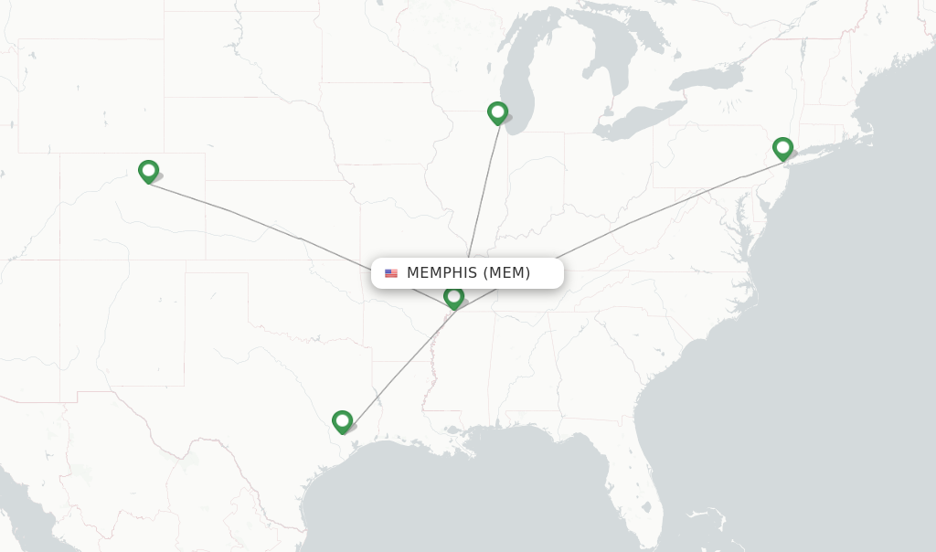 United flights from Memphis MEM FlightsFrom