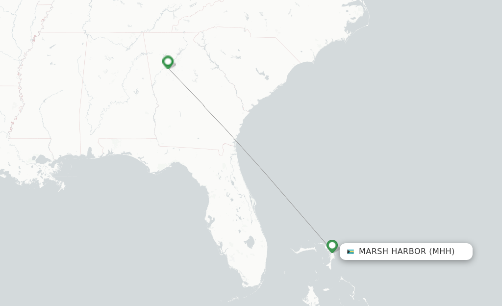 Delta Flights From Marsh Harbour MHH FlightsFrom Com   MHH DL 