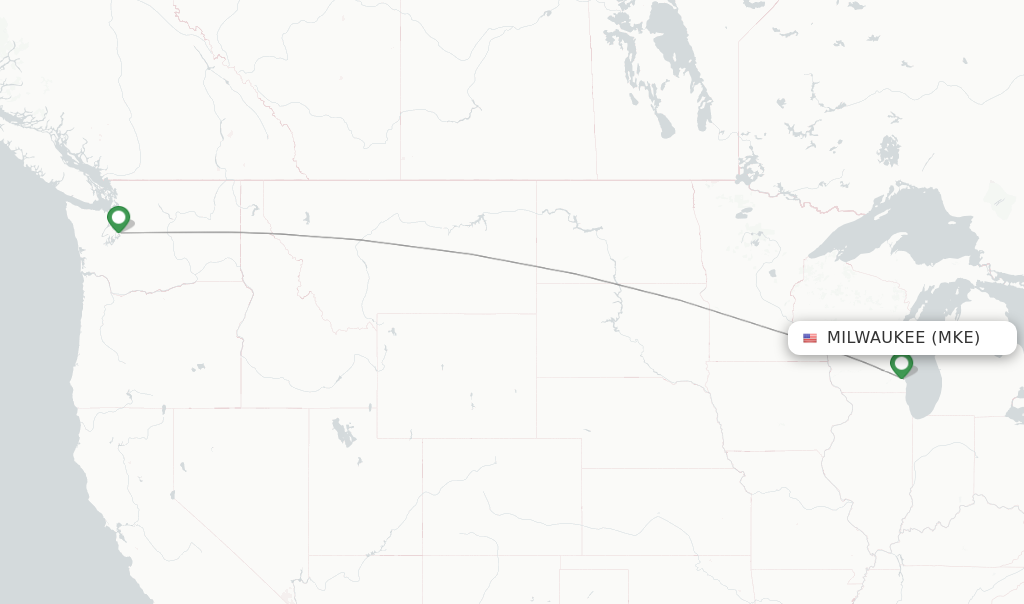 Alaska Airlines flights from Milwaukee MKE FlightsFrom