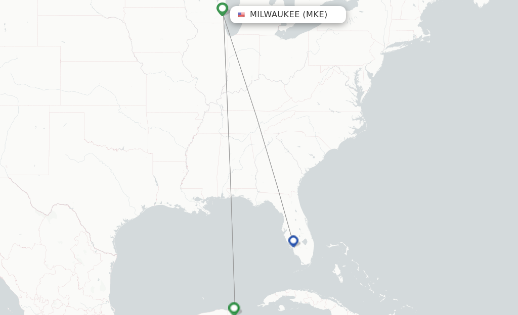 Sun Country Airlines flights from Milwaukee MKE FlightsFrom