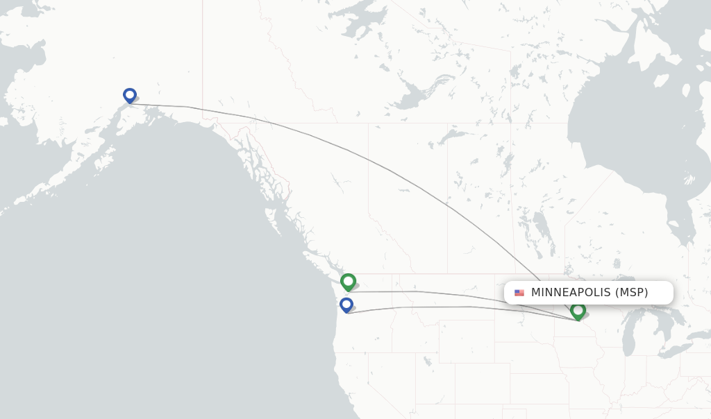 Alaska Airlines Flights From Minneapolis Msp