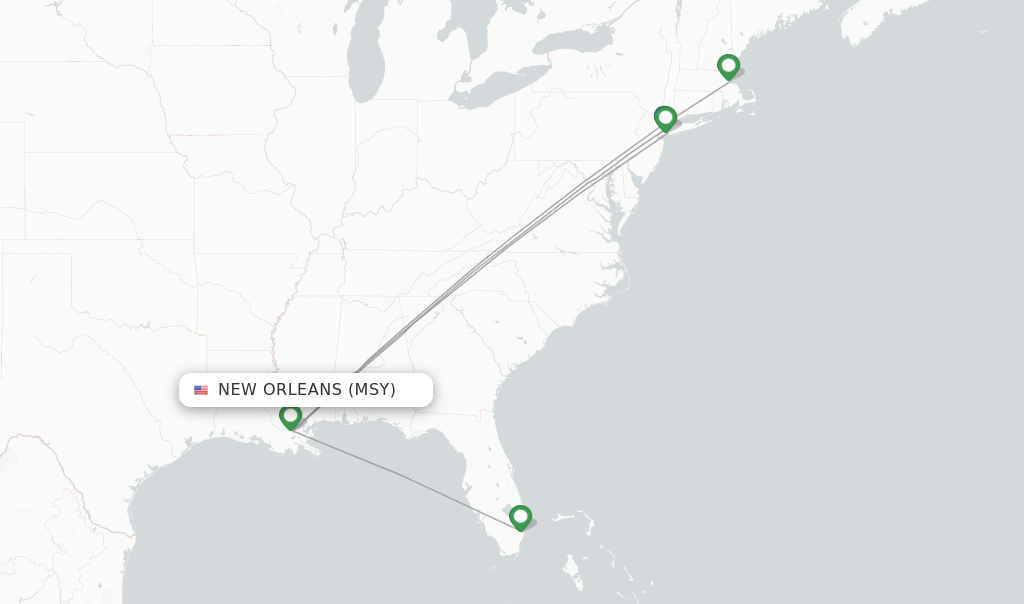 JetBlue flights from New Orleans MSY FlightsFrom