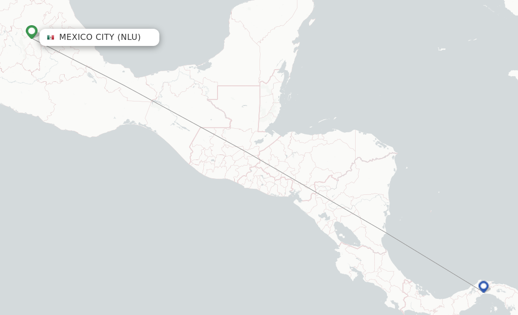 Copa Airlines Flights From Mexico City Nlu 5895