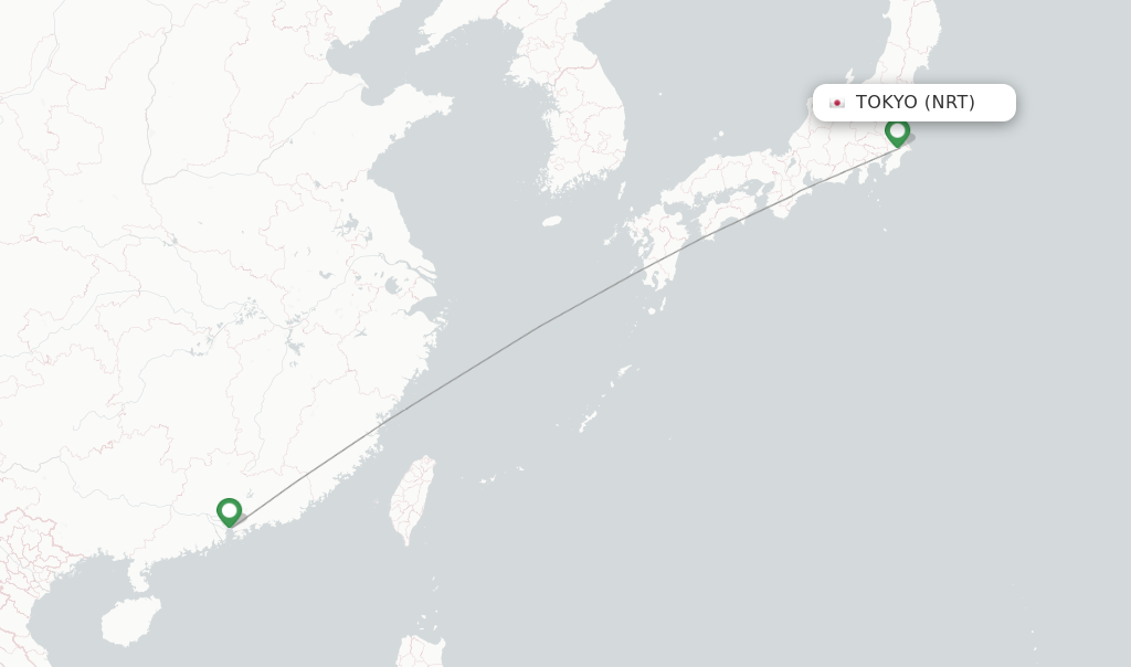 Shenzhen Airlines flights from Tokyo, NRT - FlightsFrom.com