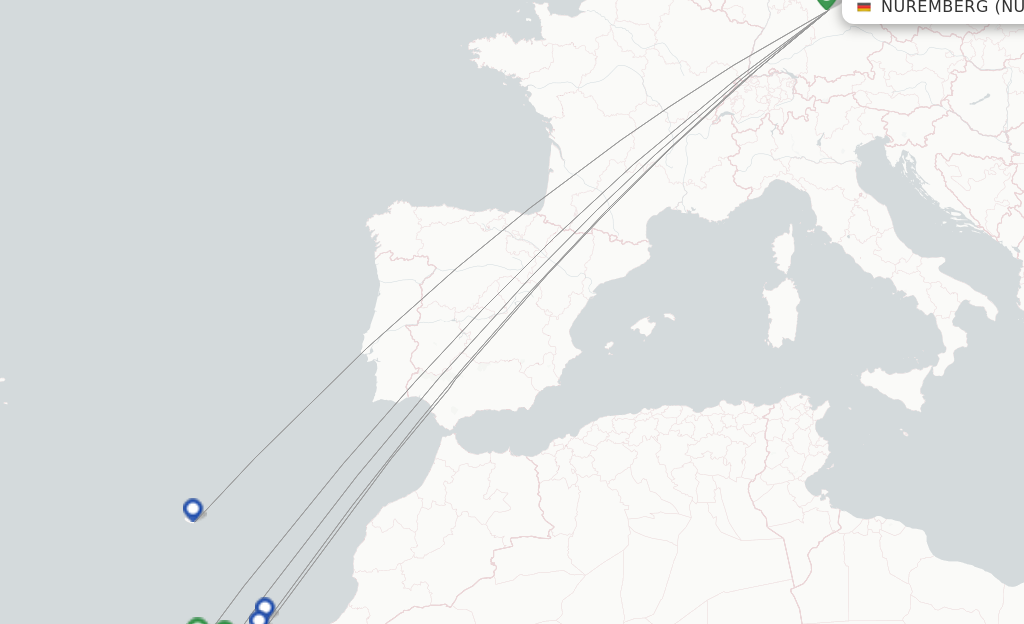 Corendon Airlines Europe Flights From Nuremberg, NUE - FlightsFrom.com