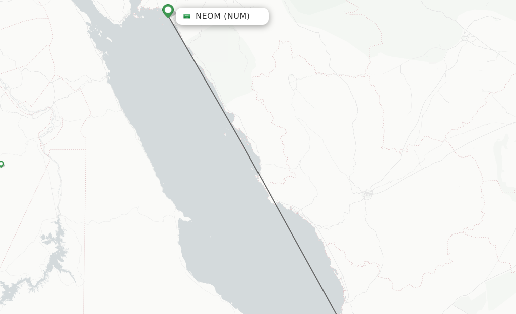 Direct (non-stop) flights from Neom Bay to Jeddah - schedules ...