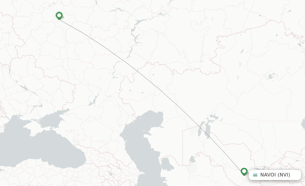 Uzbekistan Airways flights from Navoi, NVI - FlightsFrom.com