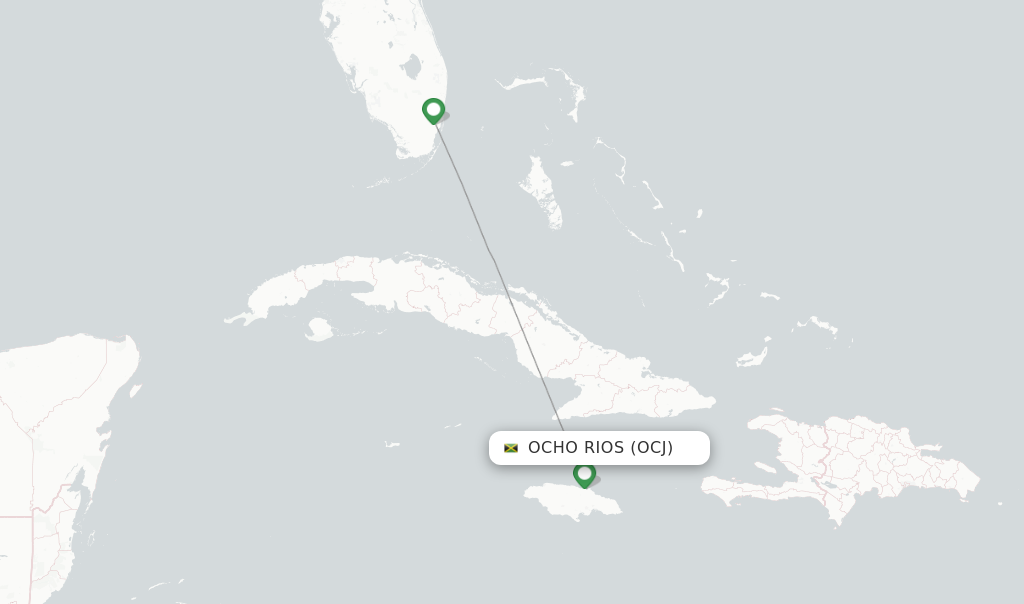 American Airlines Flights From Ocho Rios, OCJ - FlightsFrom.com