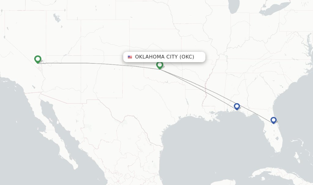 Allegiant Air flights from Oklahoma City OKC FlightsFrom