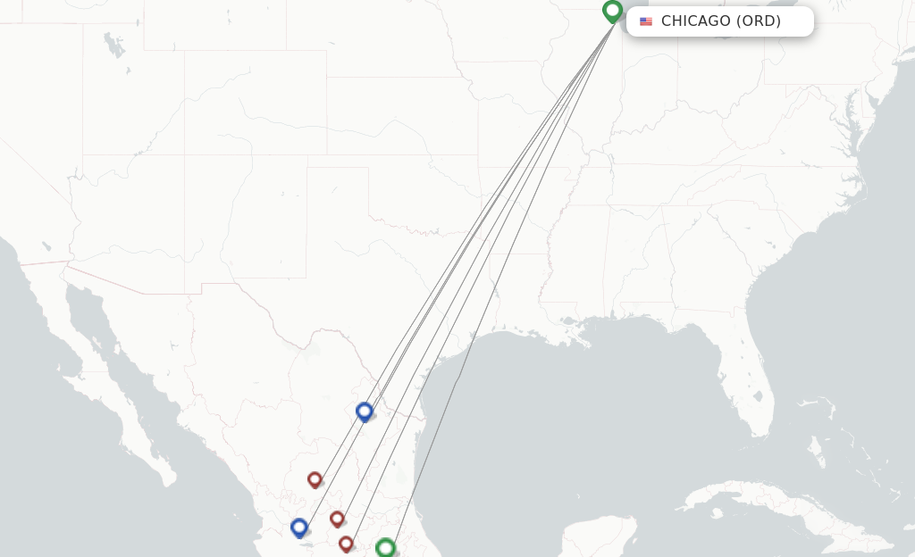 VivaAerobus flights from Chicago, ORD