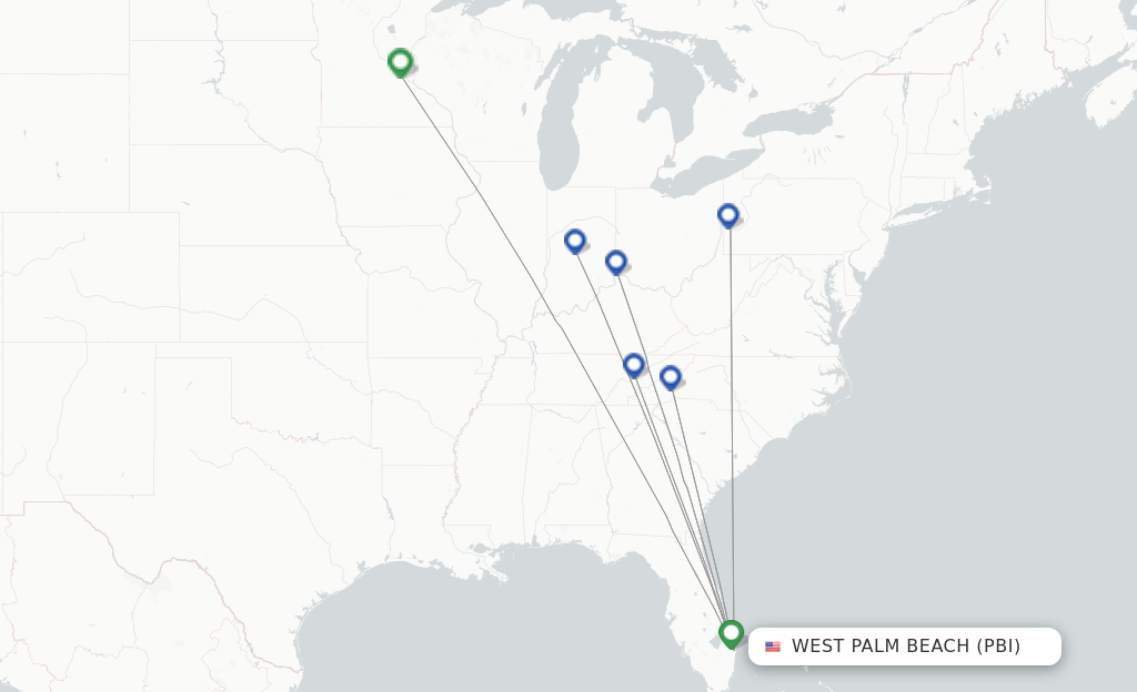 Allegiant Air flights from West Palm Beach PBI FlightsFrom