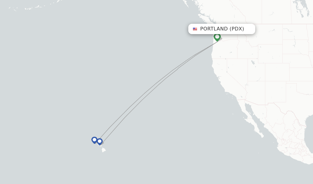 Hnl to pdx hotsell one way