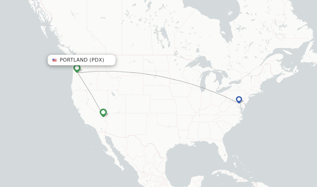 Spirit flights from Portland PDX FlightsFrom