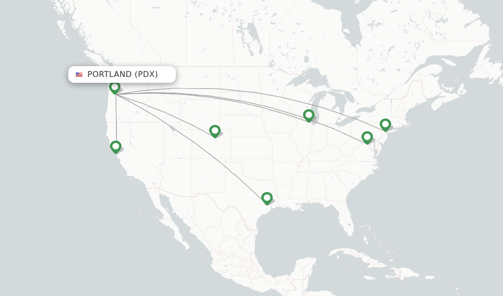 flights from portland to playa del carmen