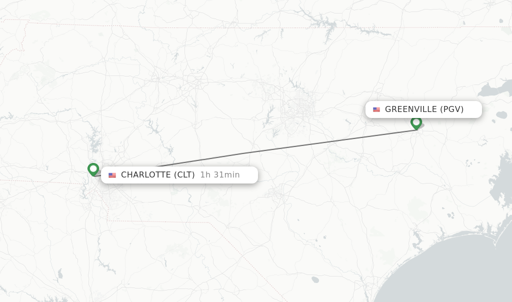 Direct Non Stop Flights From Greenville To Charlotte Schedules 0323