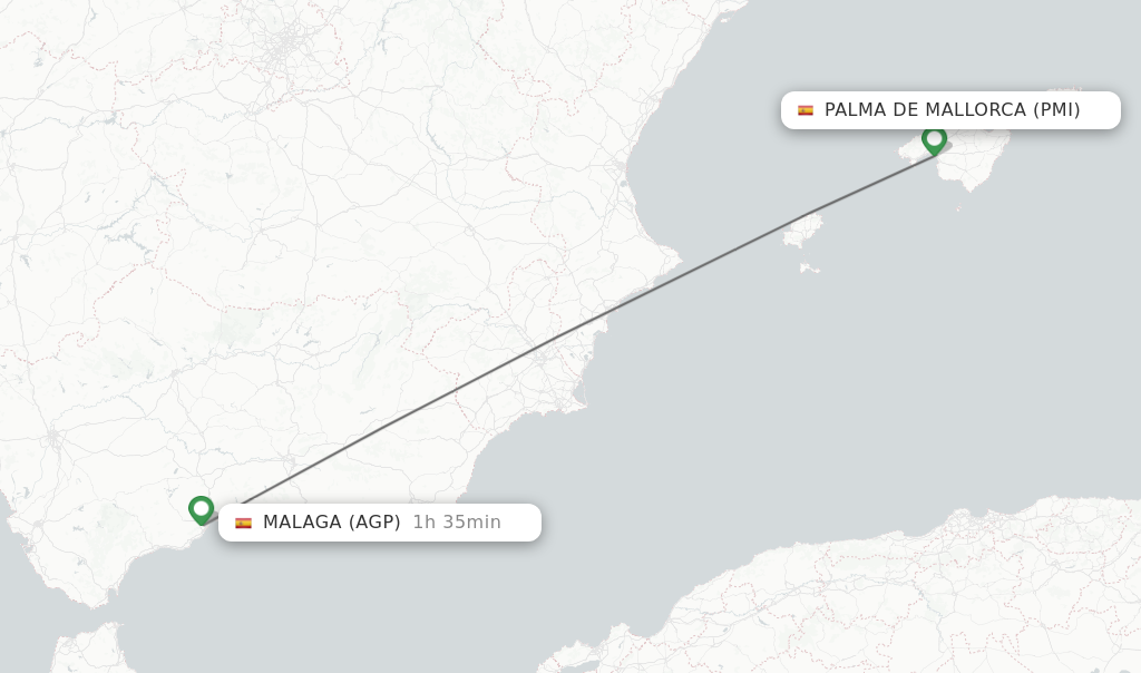 travel from mallorca to malaga