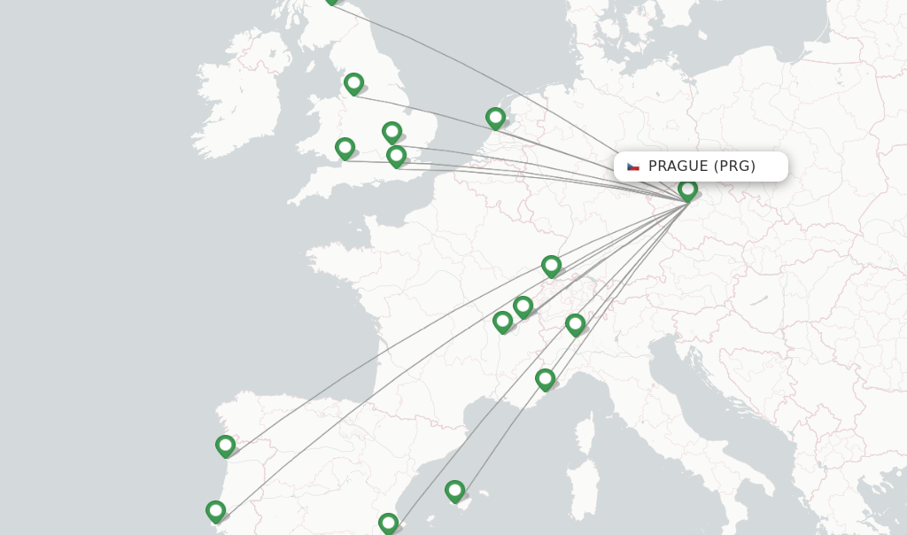 easyJet flights from Prague, PRG - FlightsFrom.com